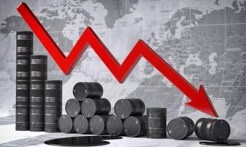 روند صعودی قیمت نفت کاهشی شد