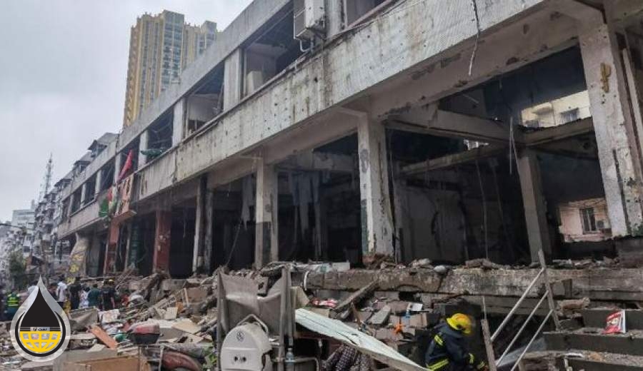 انفجار گاز در چین با ۱۱ کشته و ۳۷ زخمی