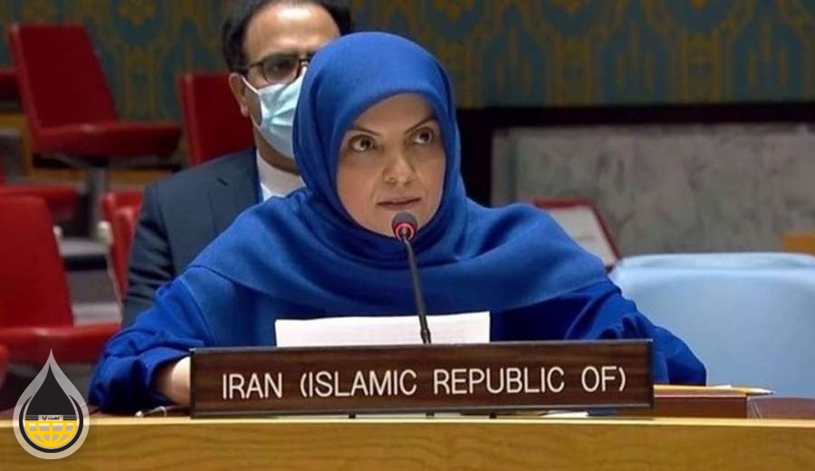 نماینده ایران در سازمان ملل نسبت به سرقت نفت ایران در دریا هشدار داد