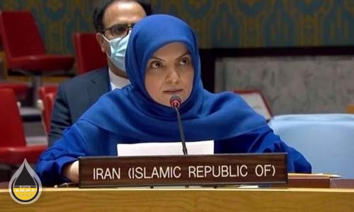 نماینده ایران در سازمان ملل نسبت به سرقت نفت ایران در دریا هشدار داد