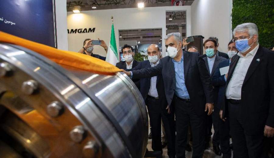 رونمایی از اولین سانتریفیوژ دکانتر واحد spvc ساخت ایران توسط شرکت همگام صنعت ایستا اهواز