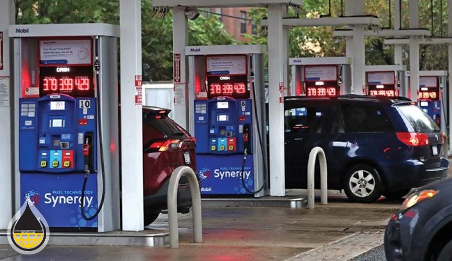 قیمت بنزین در آمریکا باز هم رکورد زد