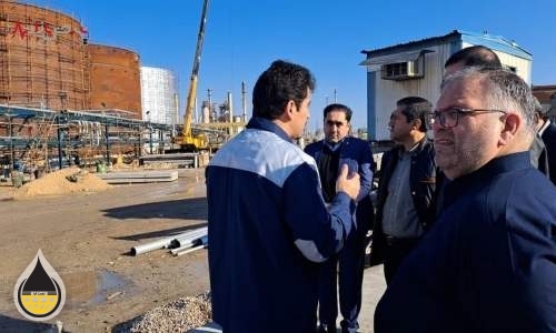 مدیرعامل و اعضای هیات مدیره نفت پاسارگاد در جریان آخرین وضعیت پیشرفت پروژه مخازن آبادان قرار گرفتند