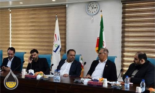 حضور مدیرعامل، رئیس و اعضای هیئت مدیره پتروفرهنگ در پتروشیمی مروارید