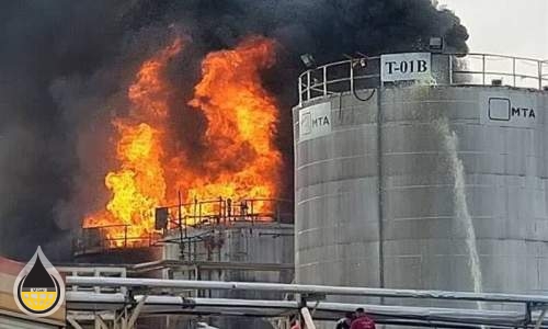 علت آتش‌سوزی در شرکت نفت آفتاب بندرعباس