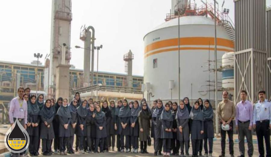 بازدید تیزهوشان ماهشهری از فجر انرژی خلیج‌فارس