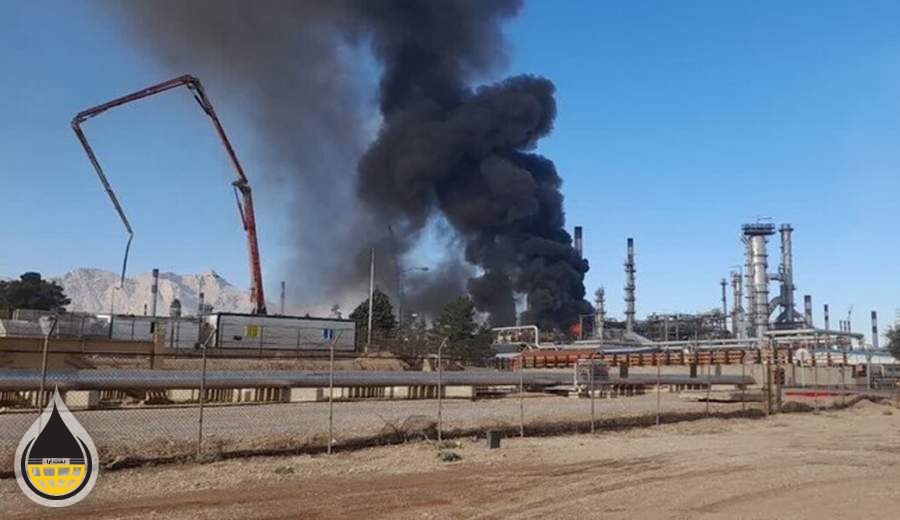 آتش‌سوزی در پالایشگاه اصفهان مهار شد