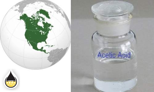 بررسی زنجیره ارزش متانول در جهان/توسعه استیک اسید در منطقه آمریکای شمالی