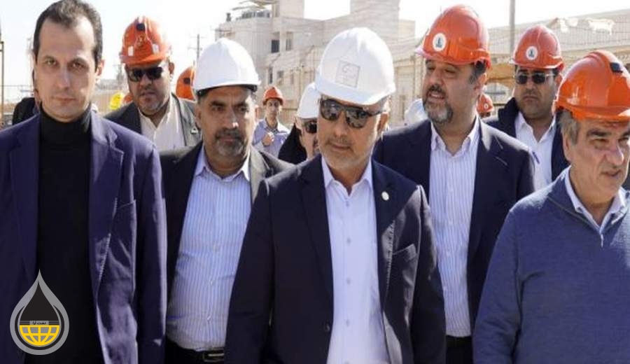 بازدید دکتر انصاری نیک از پتروشیمی کارون