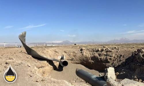 انفجار خط انتقال گاز تبریز - بازرگان
